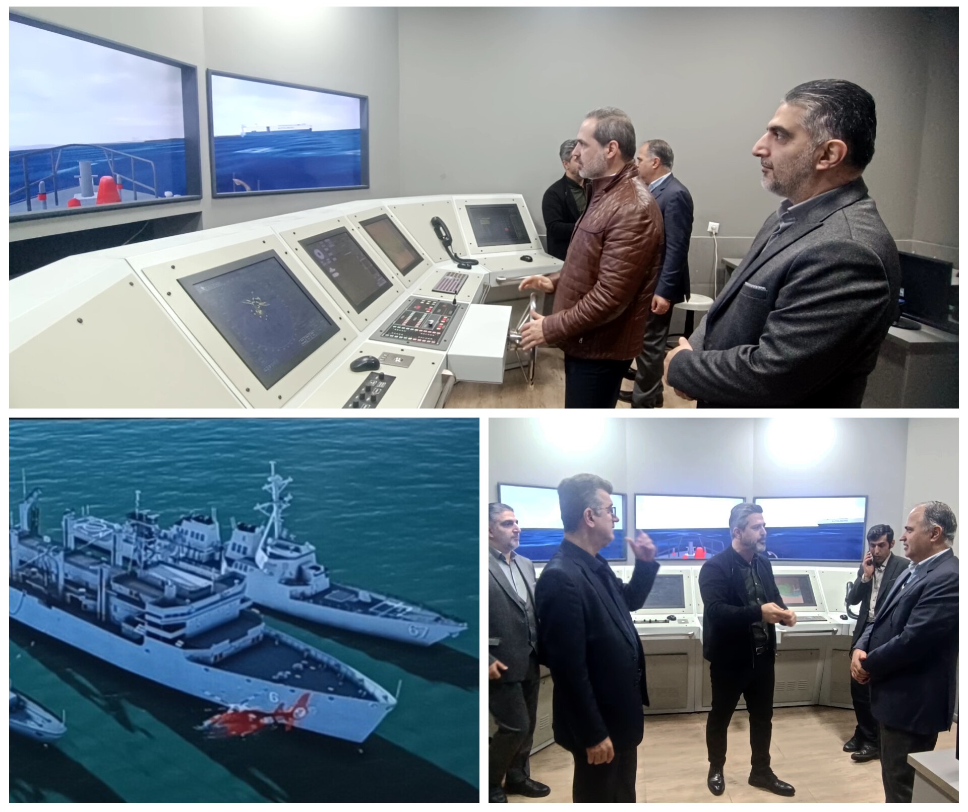 بازدید از شرکت‌های دانش‌بنیان دریایی