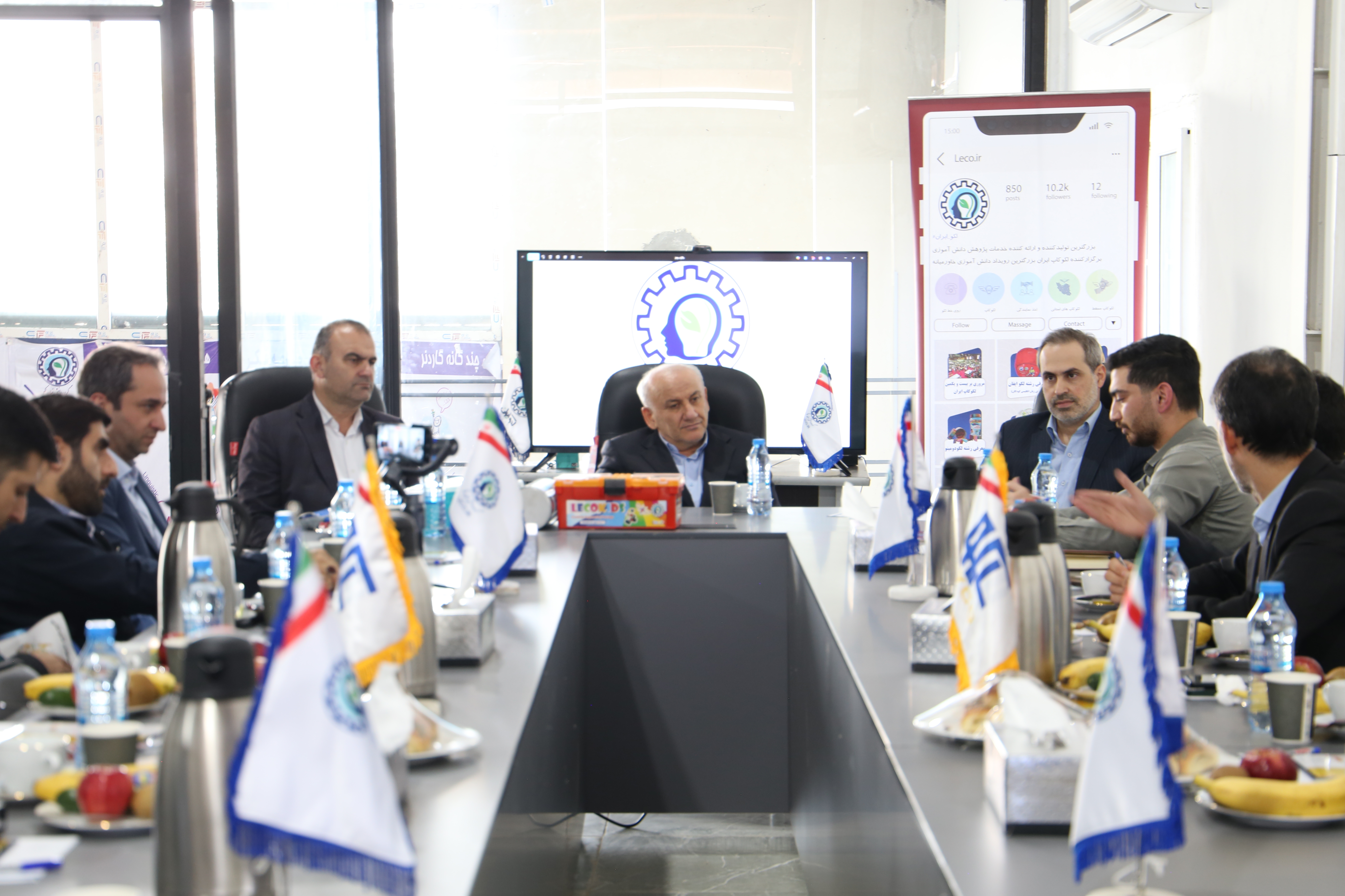 بازدید از شرکت دانش‌بنیان لذت الکترونیک ایرانیان