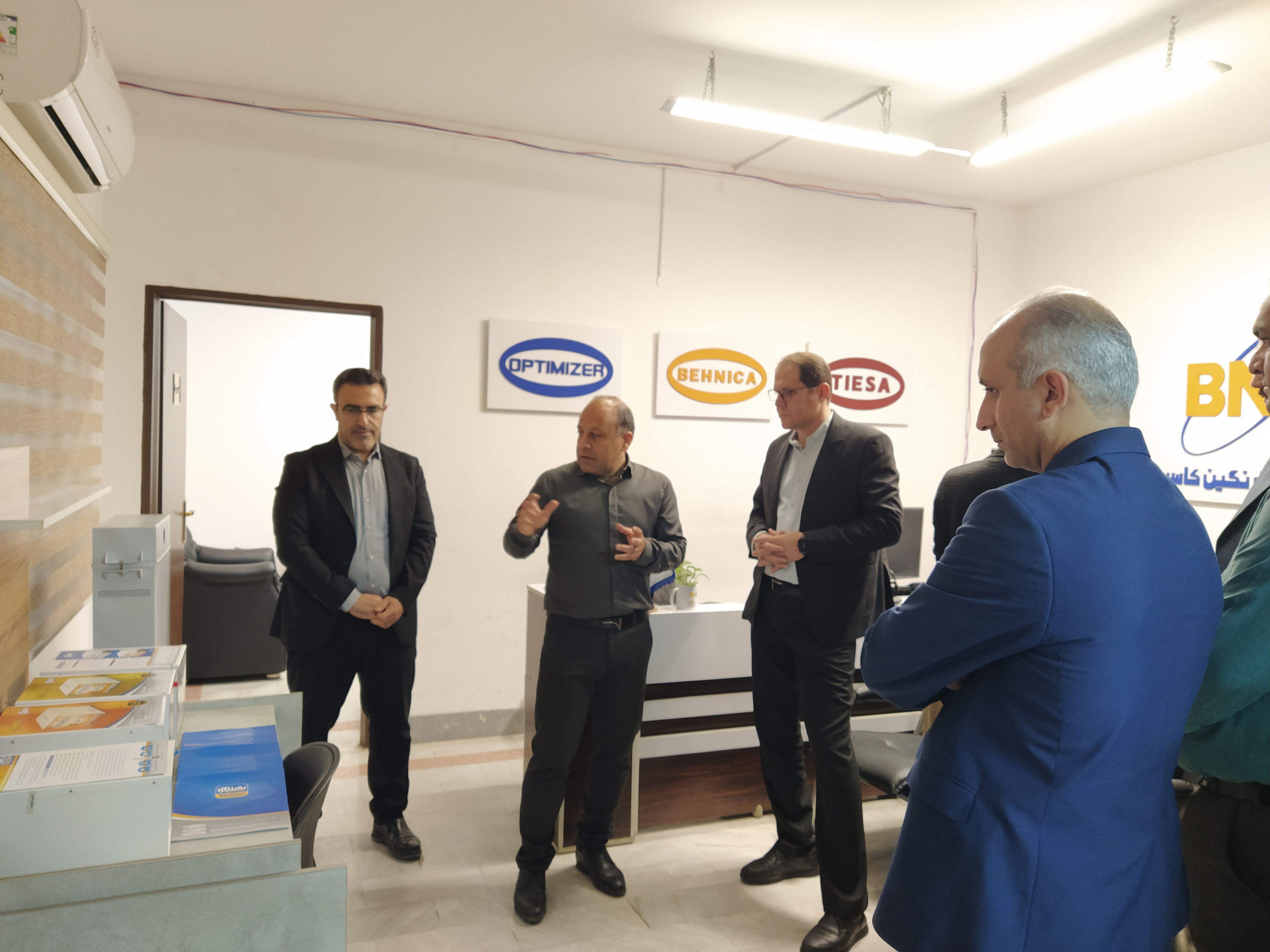 بازدید نمایندگان صندوق سرمایه گذاری فولاد
